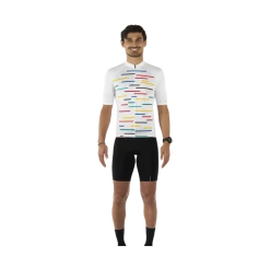 MAILLOT MAVIC COSMIC JERSEY BLANC -vélo Soldes Magasin maillot mavic cosmic jersey blanc 4