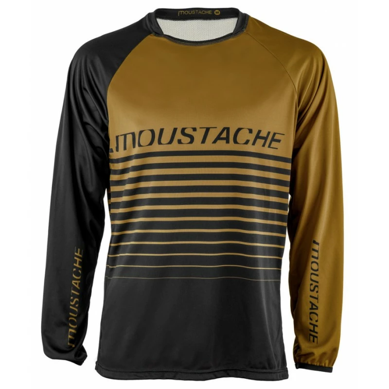 MAILLOT MOUSTACHE MANCHES LONGUES TEAM 3 MAILLOT MOUSTACHE MANCHES LONGUES TEAM