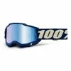 MASQUE 100% ACCURI 2 DEEPMARINE MIRROR BLUE LENS -vélo Soldes Magasin masque 100 accuri 2 deepmarine mirror blue lens