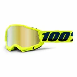 MASQUE 100% ACCURI 2 YELLOW MIRROR GOLD LENS
